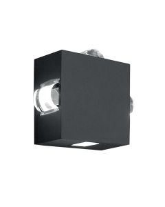 4 Light Wall Light - Graphite