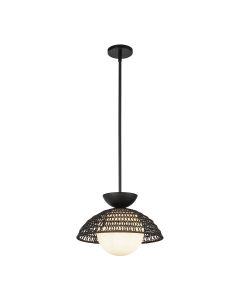 1 lt Pendant - Matte Black