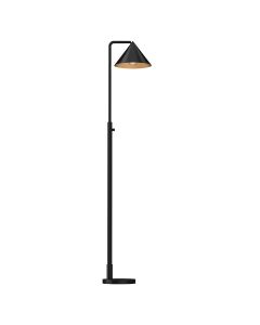 1 lt Floor Lamp - Matte Black