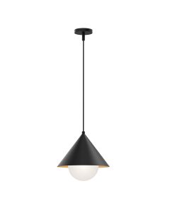 1 lt Pendant - Matte Black