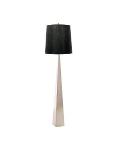 1 Light Floor Lamp - Polished Nickel