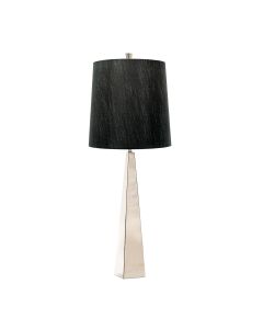 1 Light Table Lamp - Polished Nickel