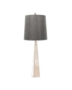 1 Light Table Lamp - Polished Nickel