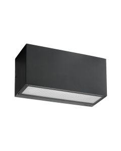1 Light Small Up / Down Wall Light - Graphite