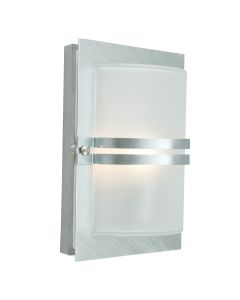 1 Light Wall Lantern - Galvanised