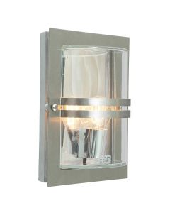 1 Light Wall Lantern - Stainless Steel
