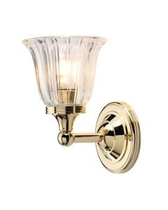 1 Light Wall Light - Polished Brass