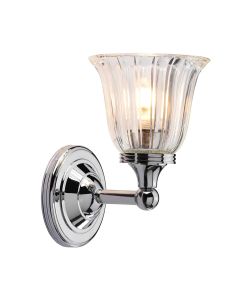 1 Light Wall Light - Polished Chrome
