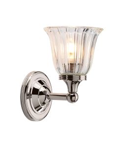 1 Light Wall Light - Polished Nickel