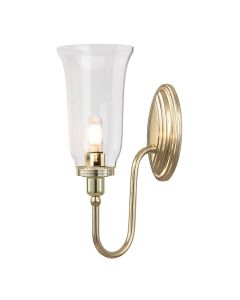 1 Light Wall Light - Polished Brass