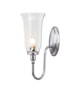 1 Light Wall Light - Polished Chrome