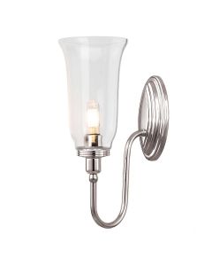 1 Light Wall Light - Polished Nickel