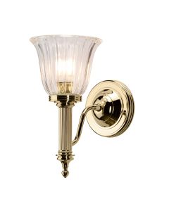 1 Light Wall Light - Polished Brass