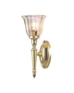 1 Light Wall Light - Polished Brass