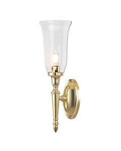 1 Light Wall Light - Polished Brass