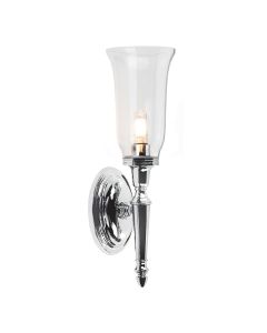 1 Light Wall Light - Polished Chrome