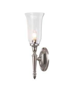 1 Light Wall Light - Polished Nickel