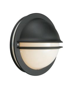 1 Light Wall Light - Black
