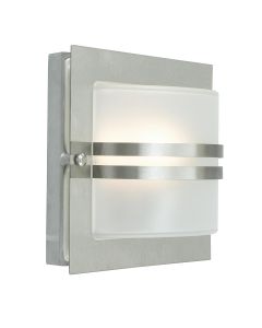 1 Light Wall Lantern - Stainless Steel