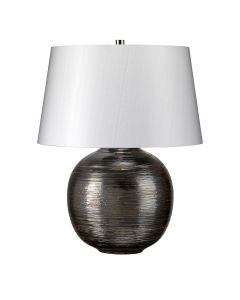 1 Light Table Lamp - Silver - Silver