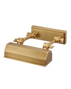 1 Light Small Picture Light - Aged Brass