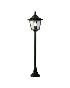 1 Light Mini Pillar Lantern - Black