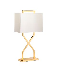 1 Light Table Lamp - Polished Gold