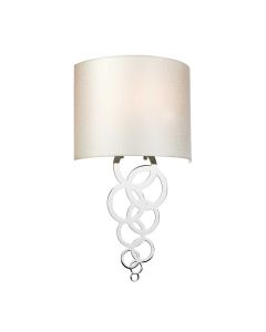 Medium 1 Light Wall Light - Polished Chrome