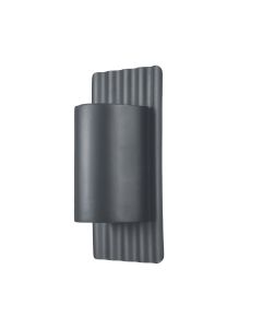 2 Light Wall Lantern - Grey