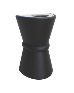2 Light Up & Down Lantern - Black