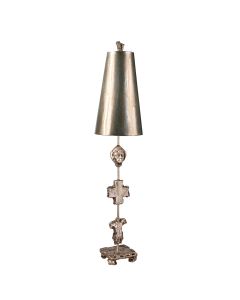 1 Light Table Lamp - Aged Silver