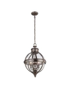 3 Light Pendant - Antique Nickel