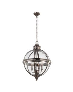4 Light Pendant - Antique Nickel