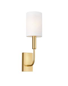 1 Light Wall Light - Burnished Brass
