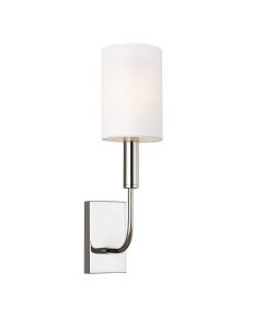 1 Light Wall Light - Polished Nickel