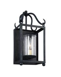 1 Light Wall Light - Speckled Black