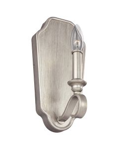 1 Light Wall Light - Silver Patina
