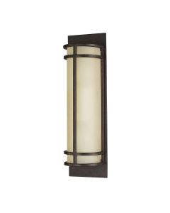 2 Light Wall Light - Black / Bronze Patina