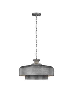1 Light Pendant - Weathered Dark Grey