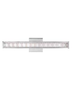 1 Light LED Wall Light - Polished Chrome