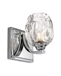 1 Light Wall Light - Polished Chrome