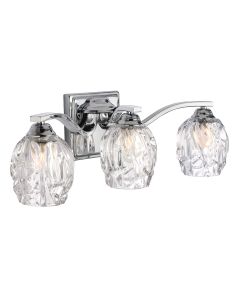 3 Light Above Mirror Light - Polished Chrome