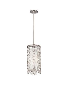1 Light Mini-Pendant - Polished Nickel