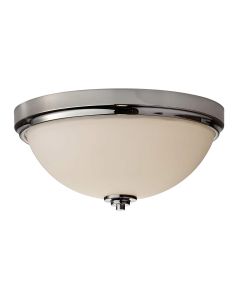 2 Light Flush - Polished Chrome