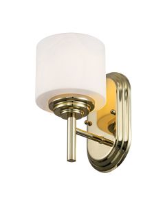 1 Light Wall Light - Polished Brass