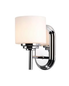 1 Light Wall Light - Polished Chrome