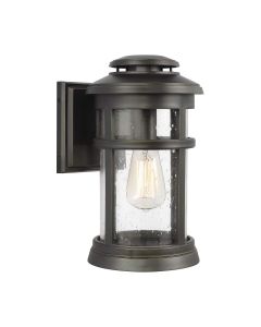1 Light Wall Lantern - Dark Brown