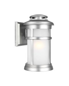 1 Light Wall Lantern - Painted Brushed Steel