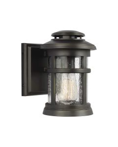 1 Light Wall Lantern - Dark Brown