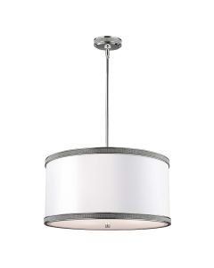 3 Light Pendant - Polished Nickel